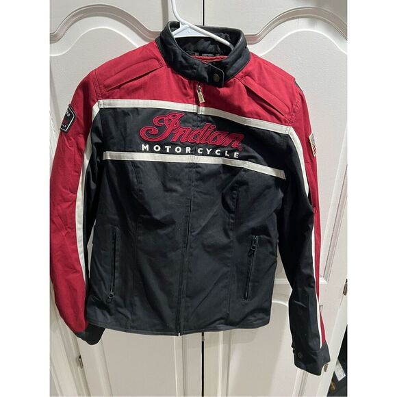Indian Motorcycle Women's Black Hills Jacket, Black M - Picture 1 of 11